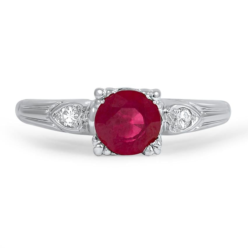 Retro Ruby Vintage Ring | Leone | Brilliant Earth