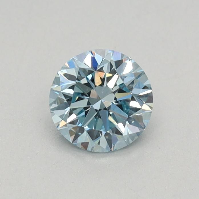 0.31 Ct. Fancy Intense Blue Round Lab Grown Diamond