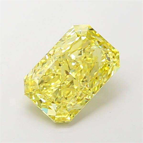 3.01 Ct. Fancy Intense Yellow Radiant Lab Grown Diamond