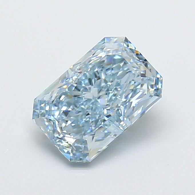 2.03 Ct. Fancy Intense  Blue Radiant Lab Grown Diamond