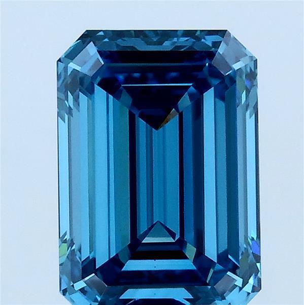 2.00 Ct. Fancy Blue Emerald Lab Grown Diamond