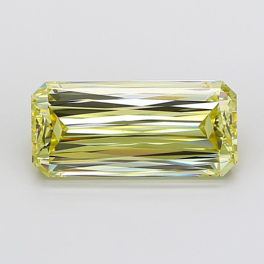 13.32 Ct. Fancy Yellow Radiant Lab Grown Diamond