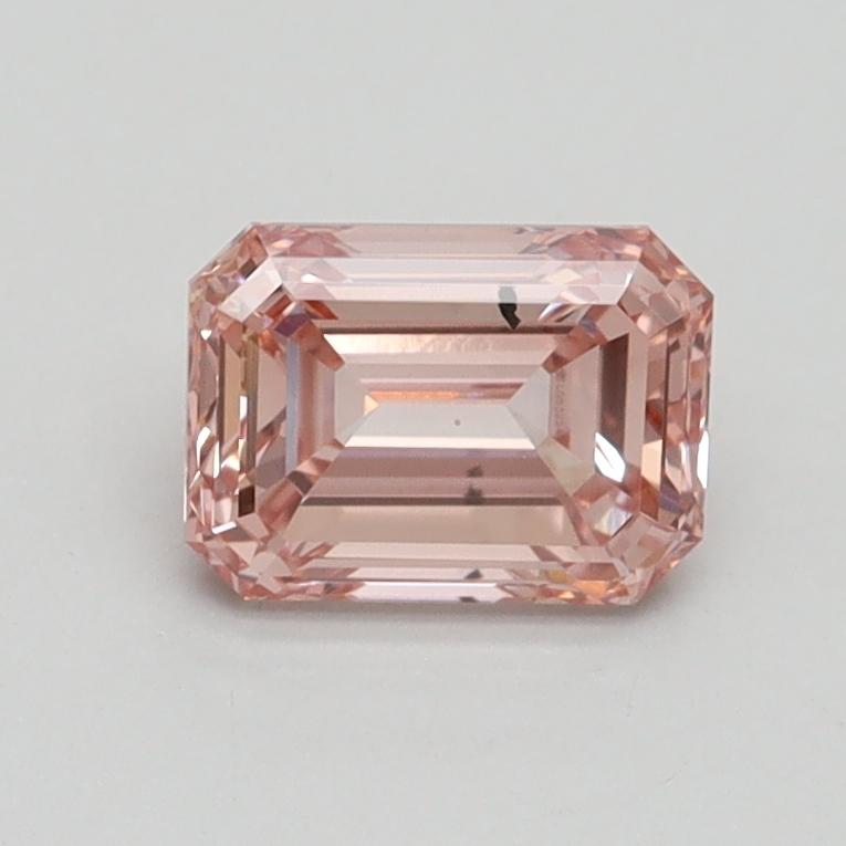 0.90 Ct. Fancy Intense Pink Emerald Lab Grown Diamond