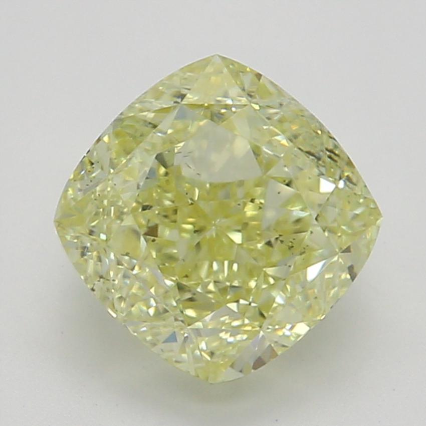 1.01 Ct. Fancy Yellow Cushion Diamond