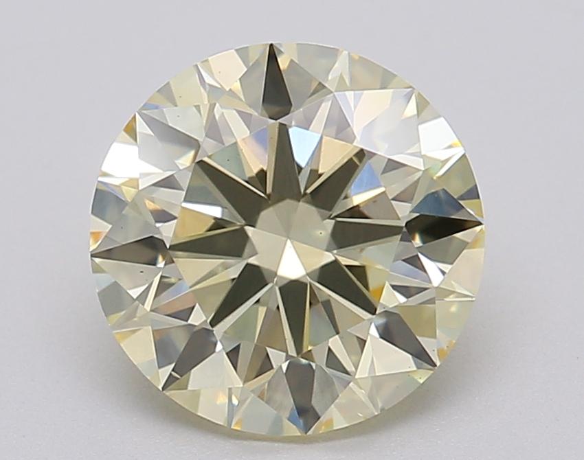 2.03 Ct. Fancy Yellow Round Lab Grown Diamond