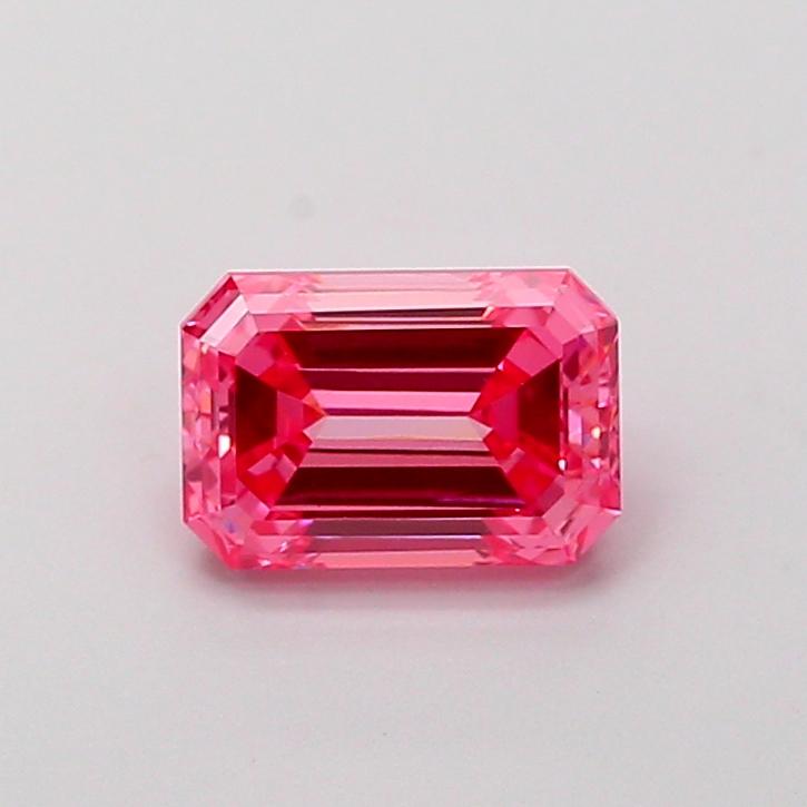 1.05 Ct. Fancy Vivid Pink Emerald Lab Grown Diamond