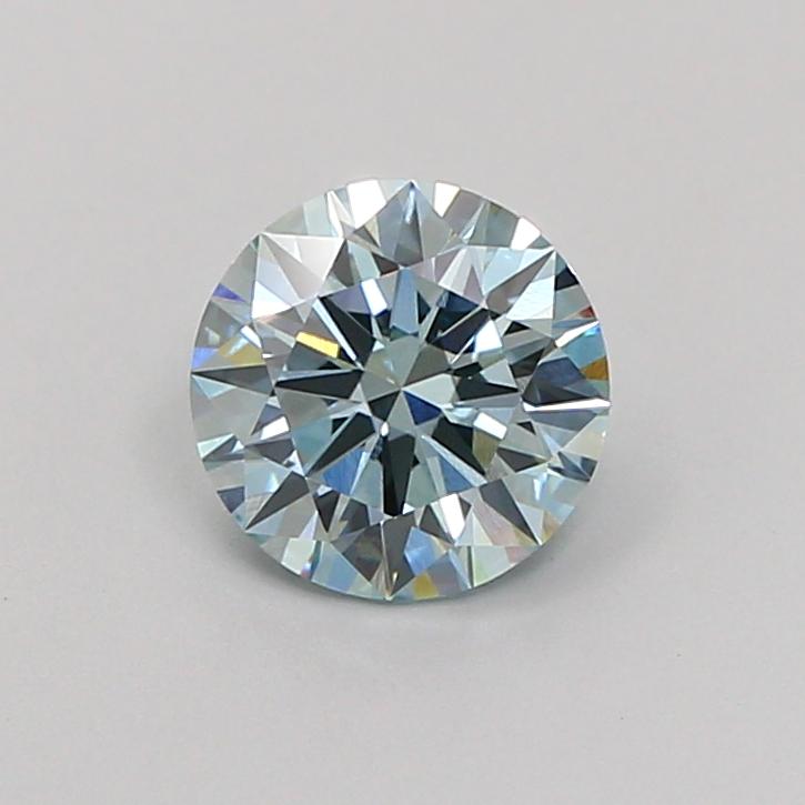 1.03 Ct. Fancy Blue Round Lab Grown Diamond