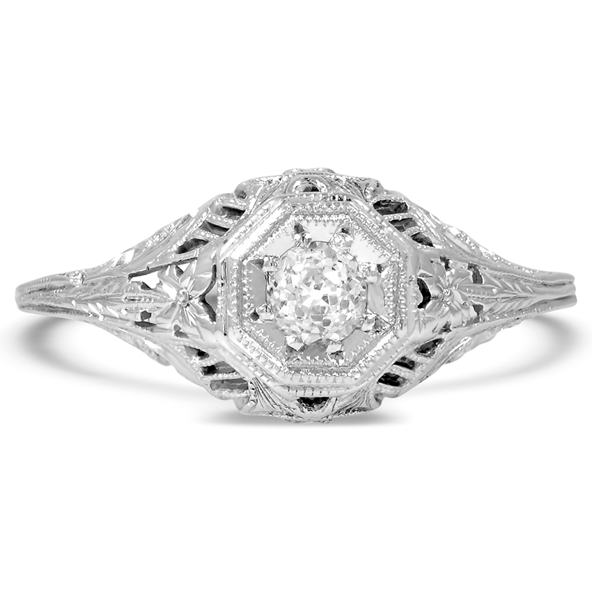 Art Deco Diamond Vintage Ring