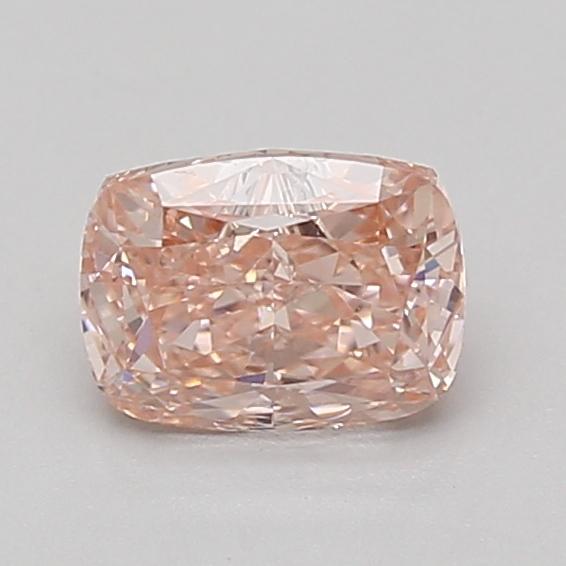 1.08 Ct. Fancy Vivid Pink Cushion Lab Grown Diamond