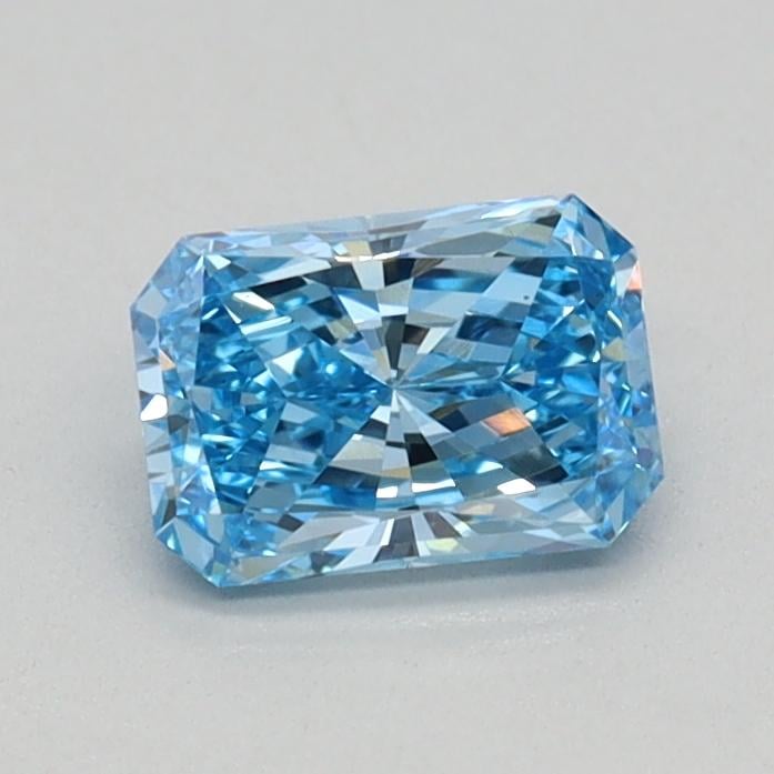 0.43 Ct. Fancy Vivid Blue Radiant Lab Grown Diamond