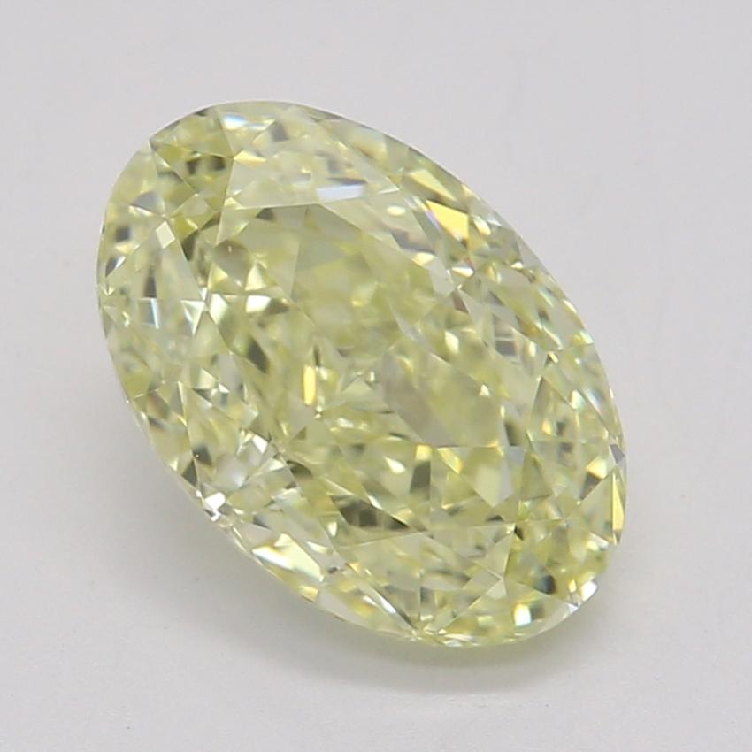 1.05 Ct. Fancy Yellow Oval Diamond