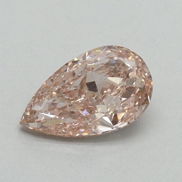 0.60 Ct. Fancy Intense Pink Pear Lab Grown Diamond
