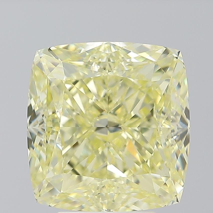 6.50 Ct. Fancy  Yellow Cushion Diamond