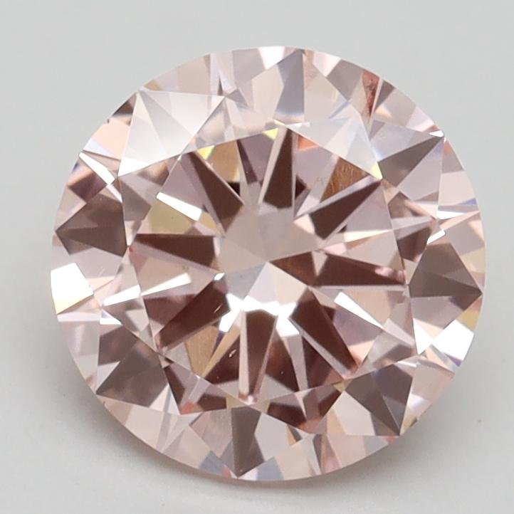 2.00 Ct. Fancy Pink Round Lab Grown Diamond