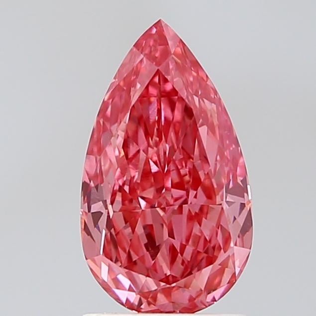1.86 Ct. Fancy Vivid Pink Pear Lab Grown Diamond