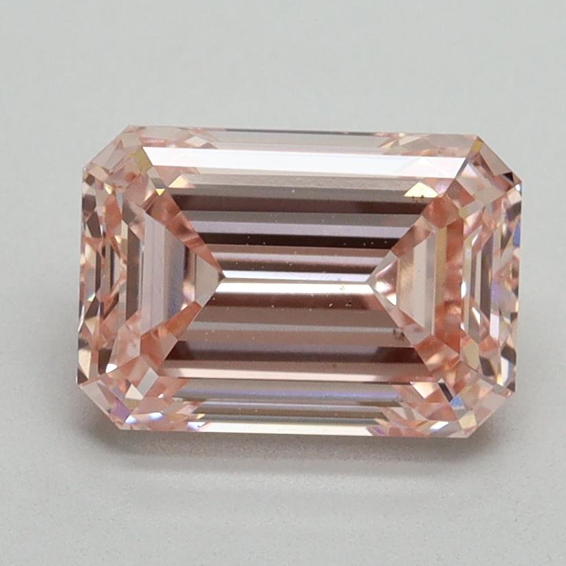 2.03 Ct. Fancy Intense Pink Emerald Lab Grown Diamond