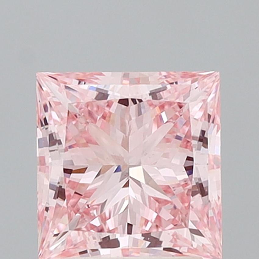 2.76 Ct. Fancy Intense Pink Princess Lab Grown Diamond
