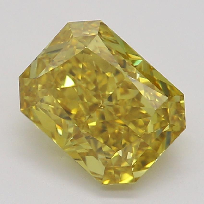 0.72 Ct. Fancy Deep Brownish Orangy Yellow Radiant Diamond