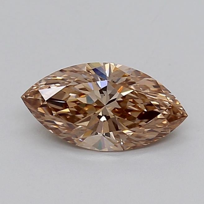 1.07 Ct. Fancy Light  Brown Marquise Lab Grown Diamond
