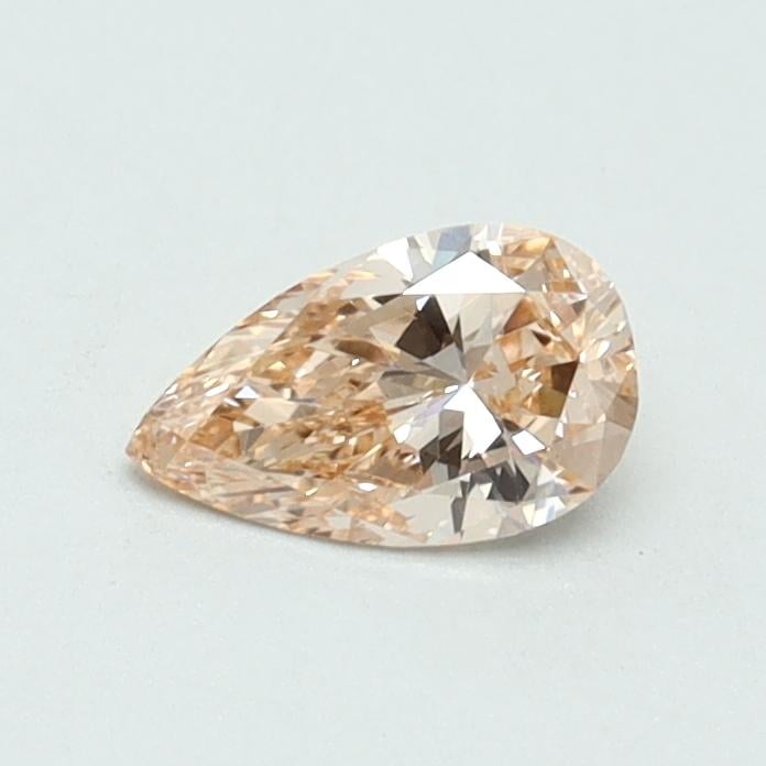 0.34 Ct. Fancy Brown Pink Pear Lab Grown Diamond