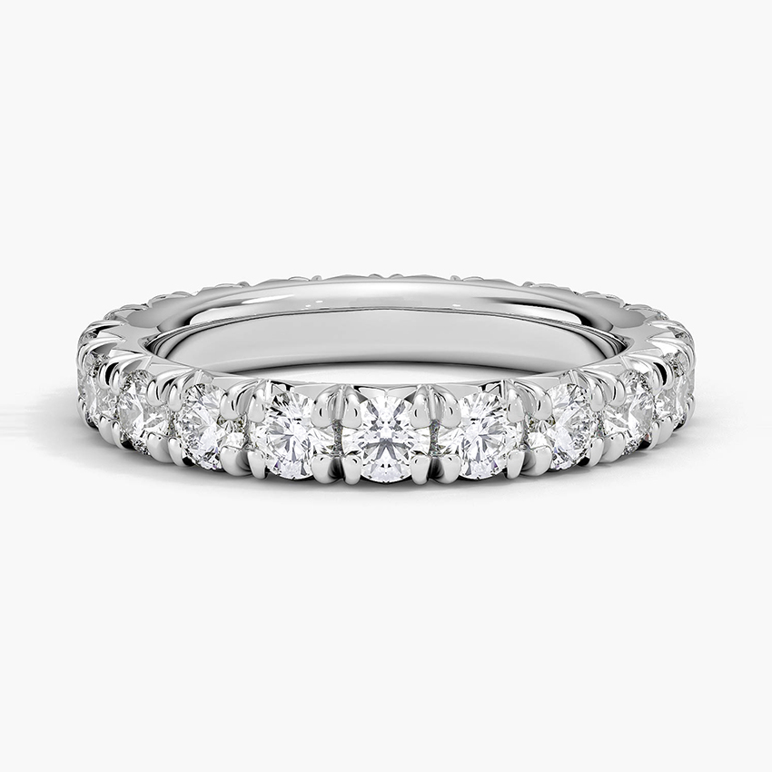 Rose gold diamond engagement ring with surprise diamond details