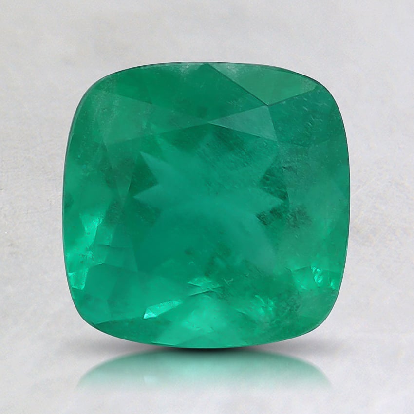 7mm Premium Cushion Emerald