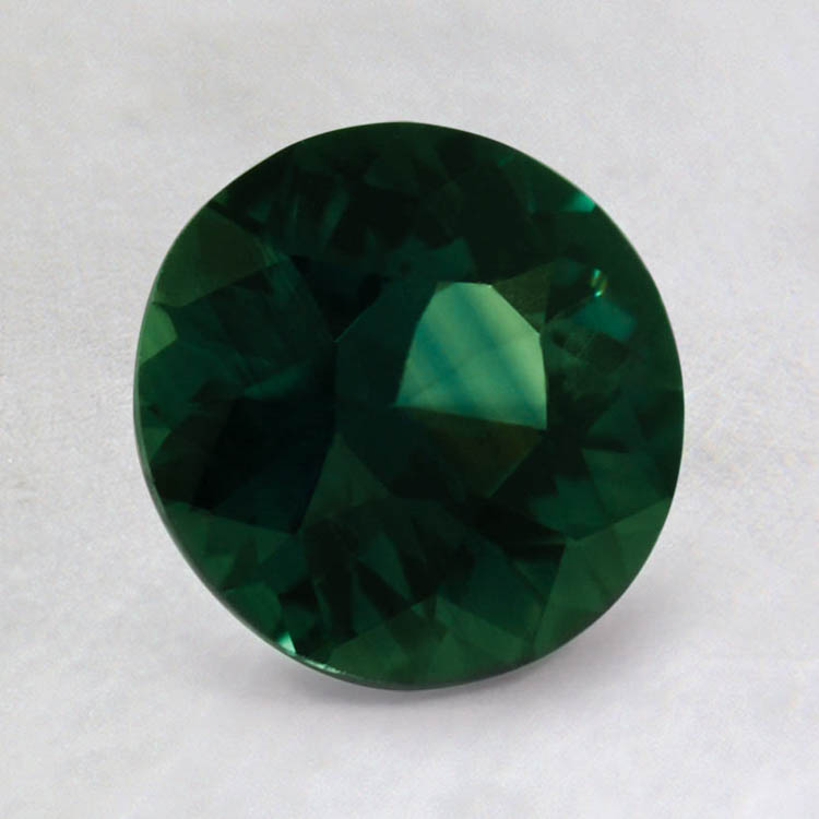 7mm Teal Round Sapphire