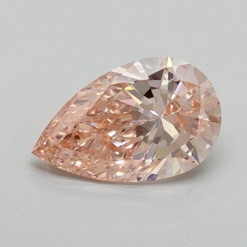 2.00 Ct. Fancy Vivid Pink Pear Lab Grown Diamond