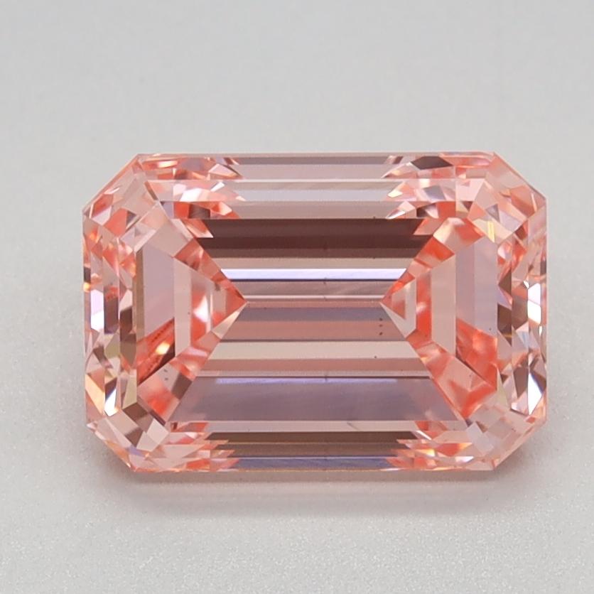 1.64 Ct. Fancy Intense Pink Emerald Lab Grown Diamond