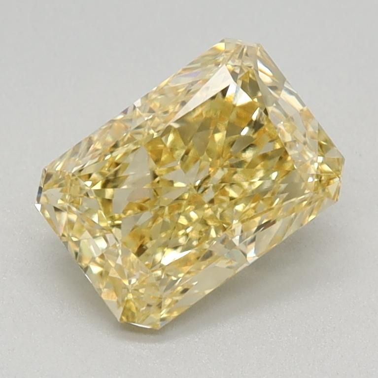 1.05 Ct. Fancy Vivid Yellow Radiant Lab Grown Diamond