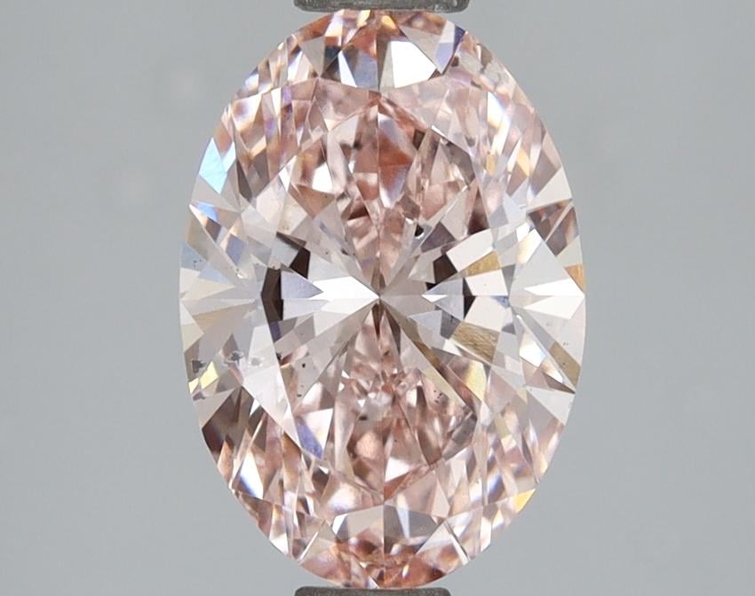2.00 Ct. Fancy Intense Pink Oval Lab Grown Diamond