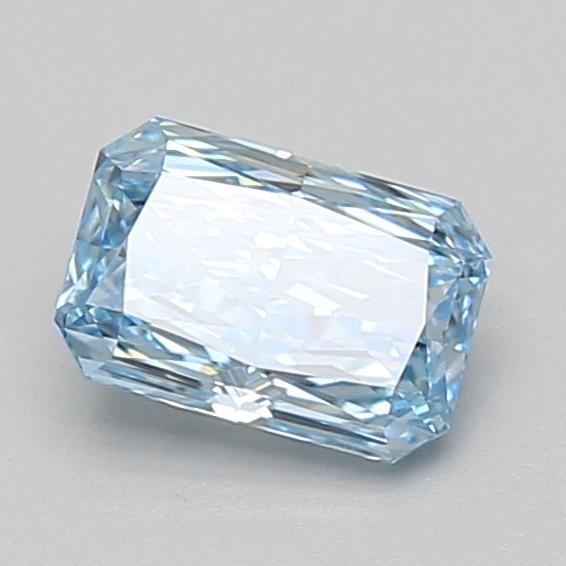 1.01 Ct. Fancy Vivid Blue Radiant Lab Grown Diamond