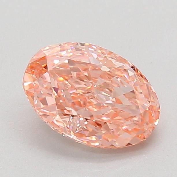1.43 Ct. Fancy Vivid Pink Oval Lab Grown Diamond