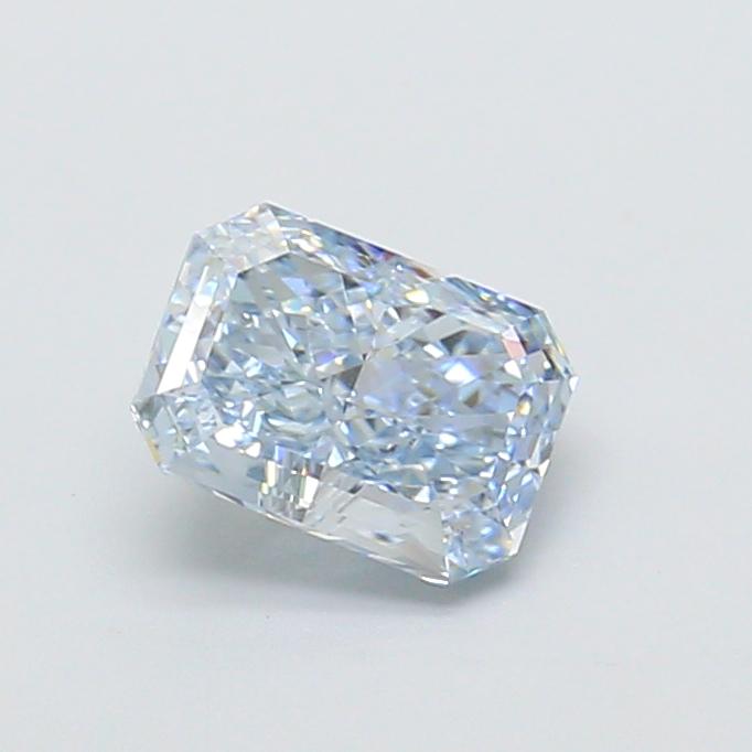 1.15 Ct. Fancy Blue Radiant Lab Grown Diamond