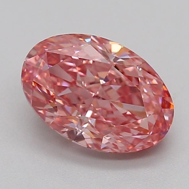 1.80 Ct. Fancy Vivid  Pink Oval Lab Grown Diamond