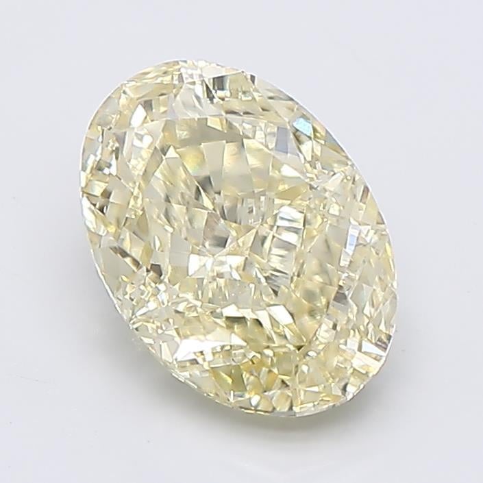 1.59 Ct. Fancy Intense  Yellow Oval Lab Grown Diamond