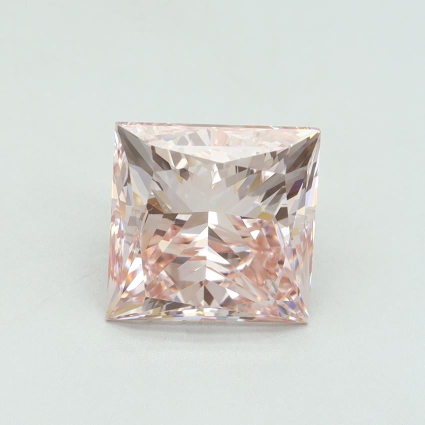 5.01 Ct. Fancy Intense Pink Princess Lab Grown Diamond