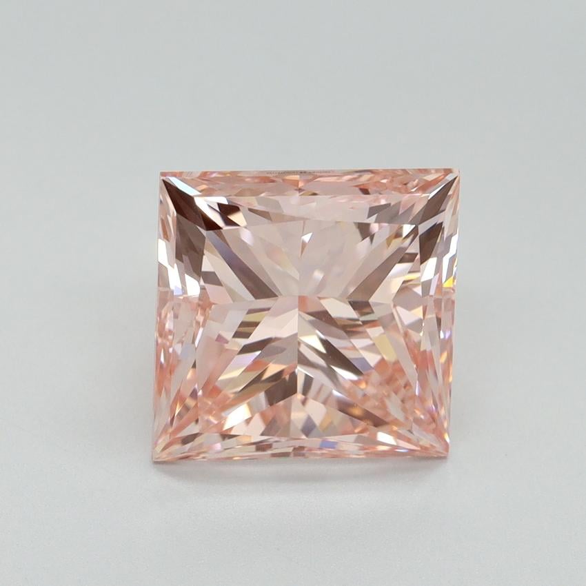 5.01 Ct. Fancy Intense Pink Princess Lab Grown Diamond