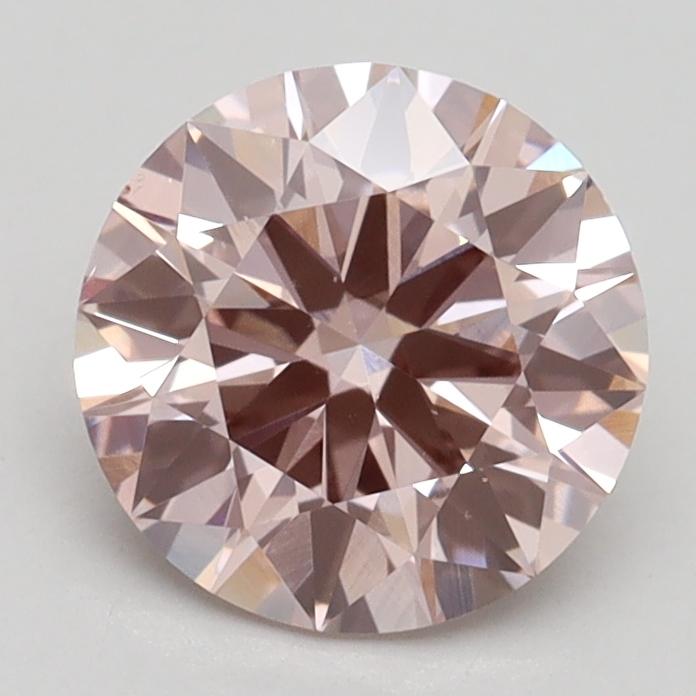 1.62 Ct. Fancy Light Pink Round Lab Grown Diamond