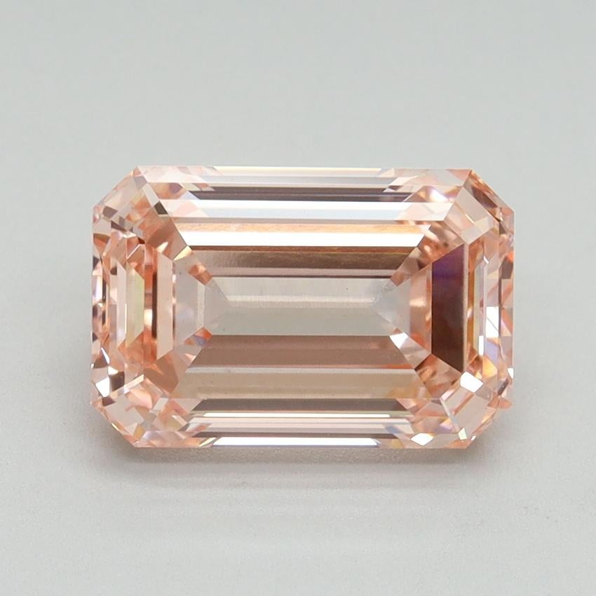 3.00 Ct. Fancy Intense Pink Emerald Lab Grown Diamond