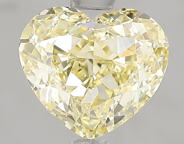 2.04 Ct. Fancy Yellow Heart Lab Grown Diamond
