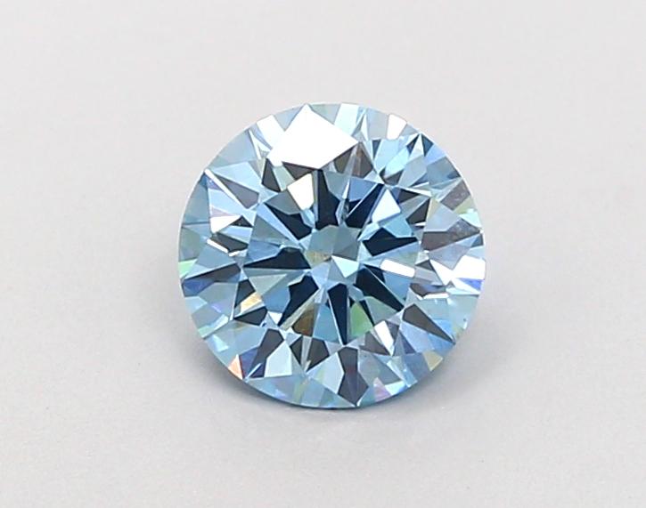 1.00 Ct. Fancy Vivid Blue Round Lab Grown Diamond