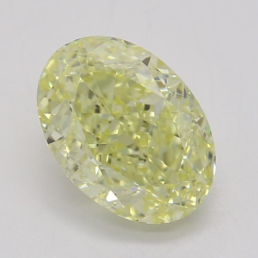 1.19 Ct. Fancy Yellow Oval Diamond