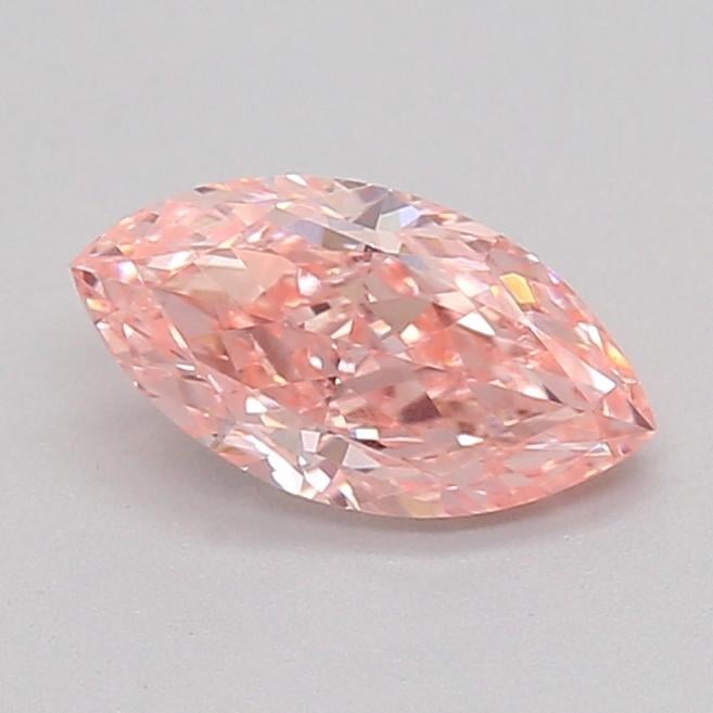 0.35 Ct. Fancy Vivid  Pink Marquise Lab Grown Diamond