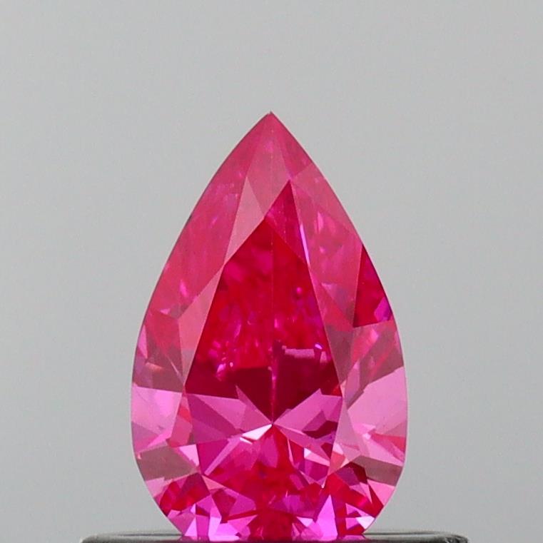 0.44 Ct. Fancy Vivid Pink Pear Lab Grown Diamond