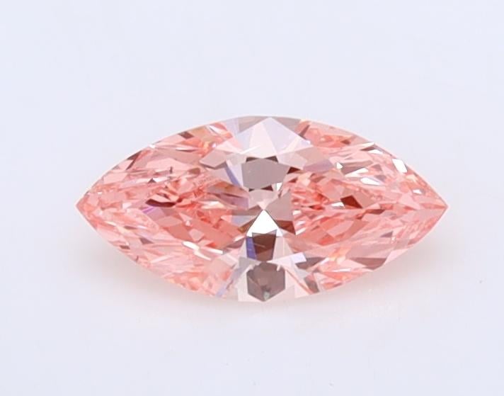 0.40 Ct. Fancy Vivid  Pink Marquise Lab Grown Diamond