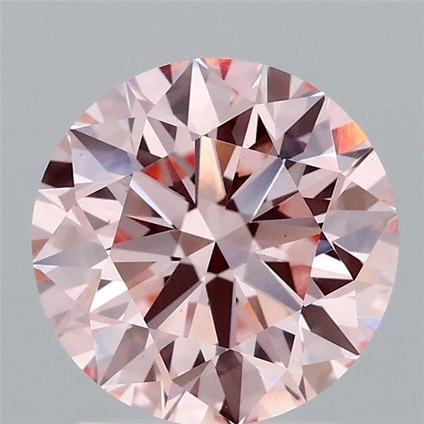 2.03 Ct. Fancy Intense Pink Round Lab Grown Diamond