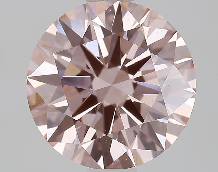 1.49 Ct. Fancy Intense Pink Round Lab Grown Diamond
