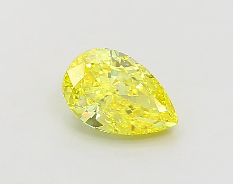 1.02 Ct. Fancy Vivid Yellow Pear Lab Grown Diamond