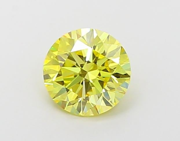 1.20 Ct. Fancy Vivid  Yellow Round Lab Grown Diamond